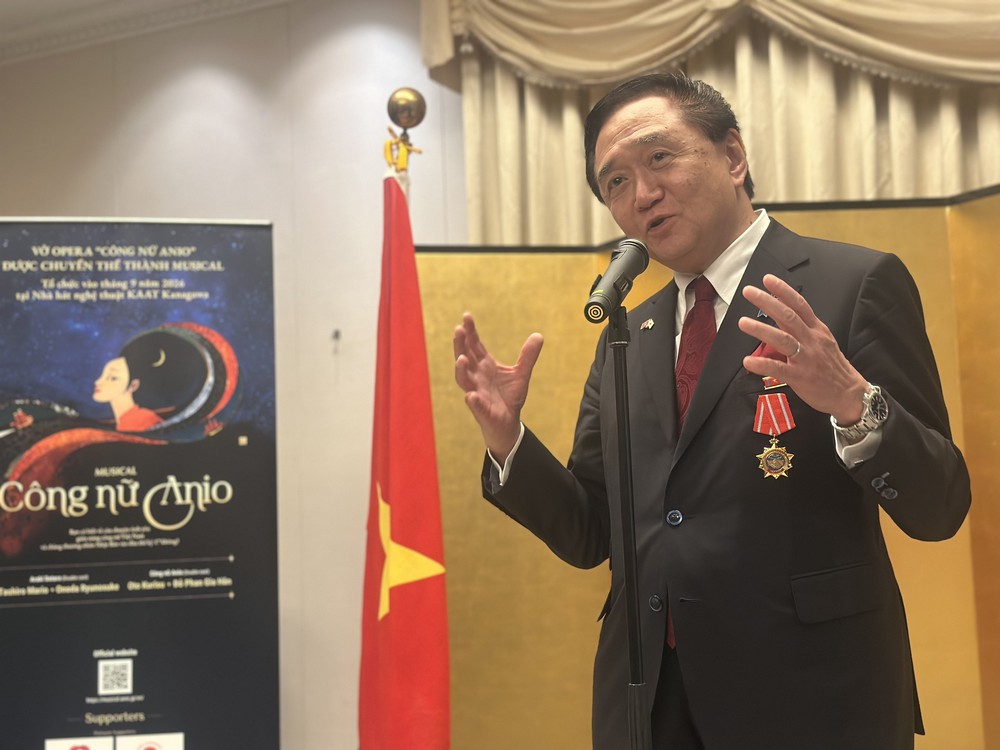 Công bố sản xuất dự án nhạc vũ kịch “Công nữ Anio” ca ngợi tình hữu nghị Việt Nam – Nhật Bản - Ảnh 3. Công bố sản xuất dự án nhạc vũ kịch “Công nữ Anio” ca ngợi tình hữu nghị Việt Nam – Nhật Bản - Ảnh 3.