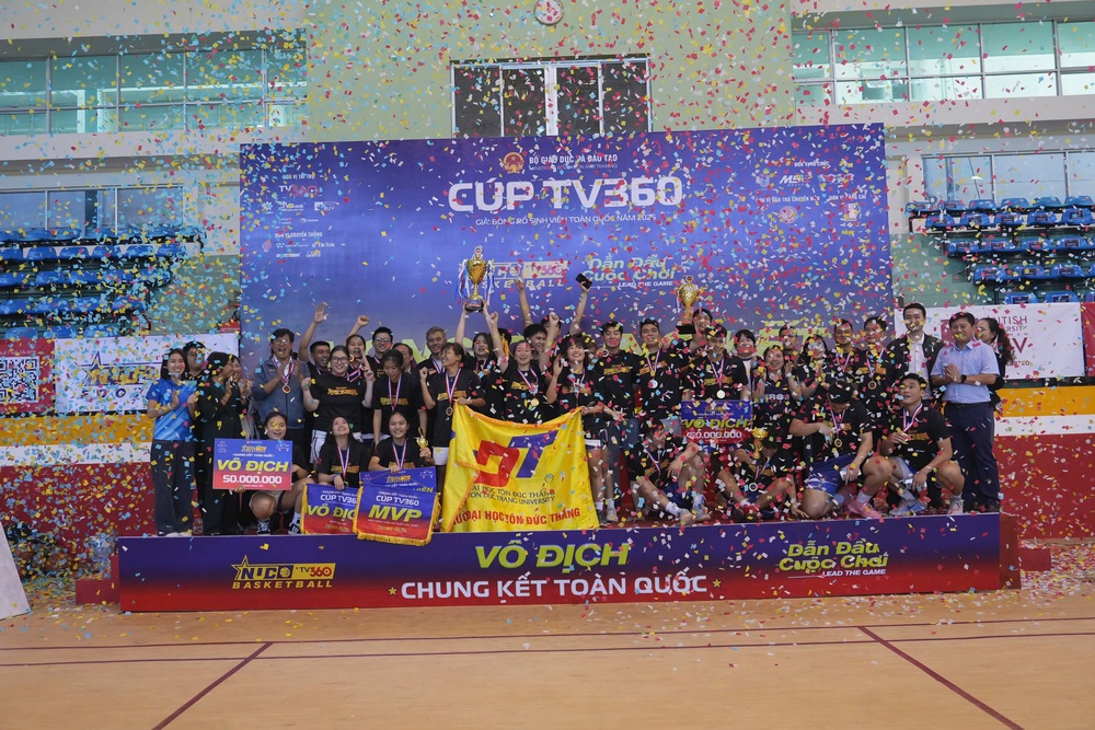 Kết thúc giải bóng rổ sinh viên toàn quốc 2025 – Cúp TV360 - Ảnh 2.