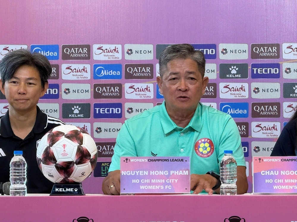 Huỳnh Như cùng đồng đội TP.HCM quyết thắng để lấy vé sớm vào tứ kết giải châu lục - Ảnh 1. Huỳnh Như cùng đồng đội TP.HCM quyết thắng để lấy vé sớm vào tứ kết giải châu lục - Ảnh 1.