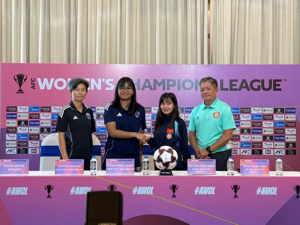 Huỳnh Như cùng đồng đội TP.HCM quyết thắng để lấy vé sớm vào tứ kết giải châu lục - Ảnh 3. Huỳnh Như cùng đồng đội TP.HCM quyết thắng để lấy vé sớm vào tứ kết giải châu lục - Ảnh 3.