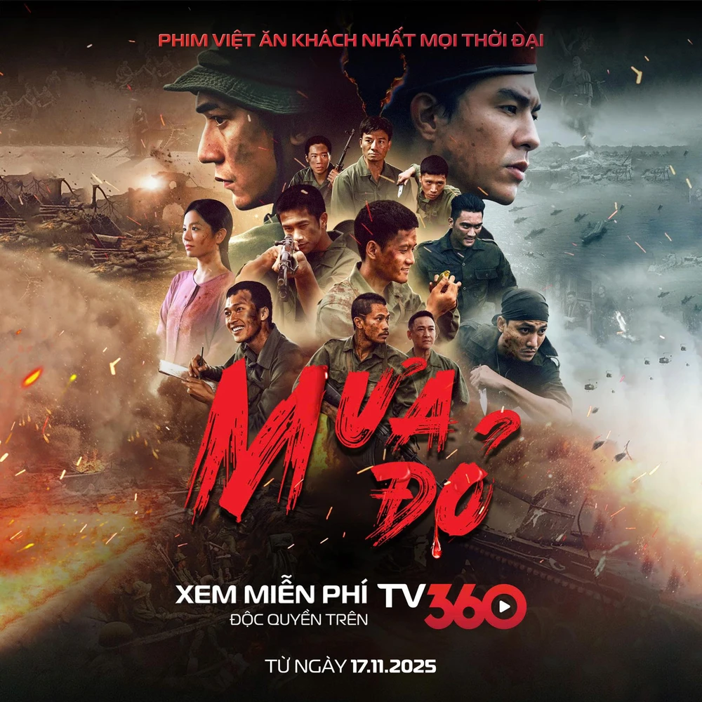 Chiếu miễn phí 'Mưa đỏ' trên nền tảng số của Viettel - Ảnh 1.