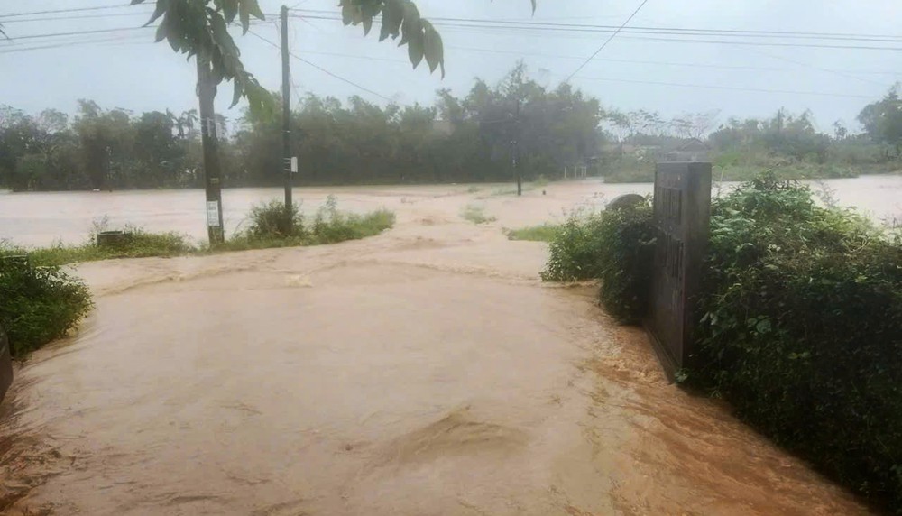 Lũ trên sông Thạch Hãn dâng cao, vùng thấp trũng bị ngập lụt - Ảnh 4. Lũ trên sông Thạch Hãn dâng cao, vùng thấp trũng bị ngập lụt - Ảnh 4.