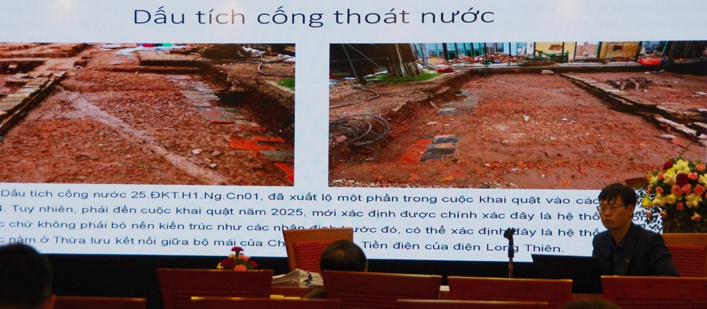 20 năm Ngày Di sản văn hóa Việt Nam - Những phát hiện thú vị của khảo cổ học năm 2025 (kỳ 1): Từ điện Long Thiên tới điện Kính Thiên - Ảnh 2. 20 năm Ngày Di sản văn hóa Việt Nam - Những phát hiện thú vị của khảo cổ học năm 2025 (kỳ 1): Từ điện Long Thiên tới điện Kính Thiên - Ảnh 2.