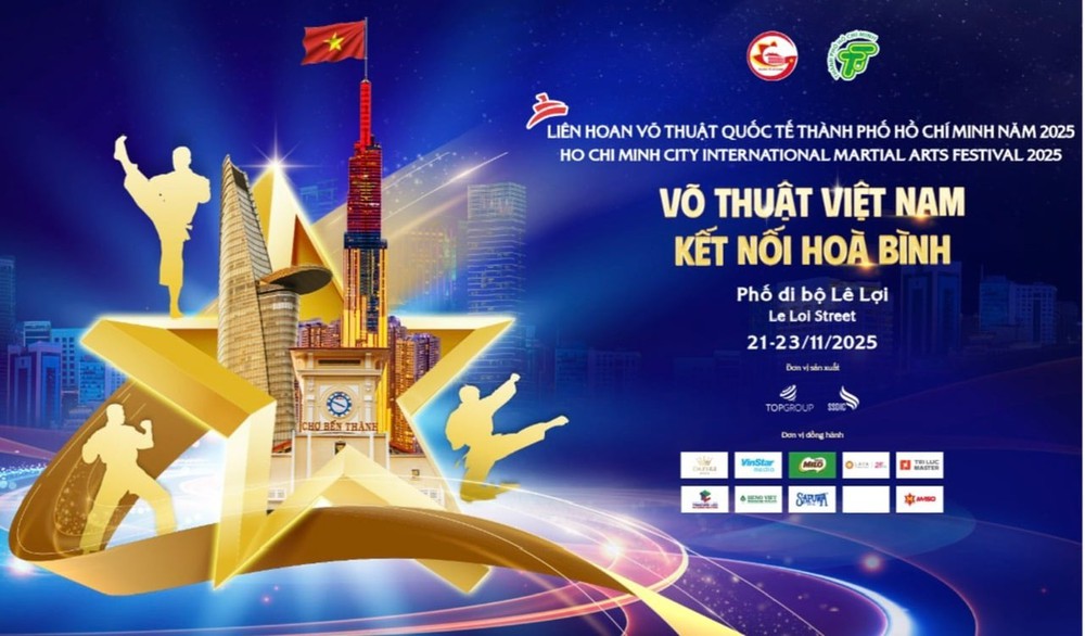 TPHCM sẵn sàng cho liên hoan Võ thuật quốc tế 2025 - Ảnh 1. TPHCM sẵn sàng cho liên hoan Võ thuật quốc tế 2025 - Ảnh 1.