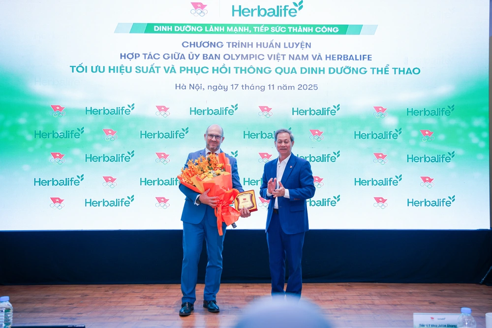Herbalife Việt Nam phối hợp cùng Ủy Ban Olympic Việt Nam - Ảnh 1.