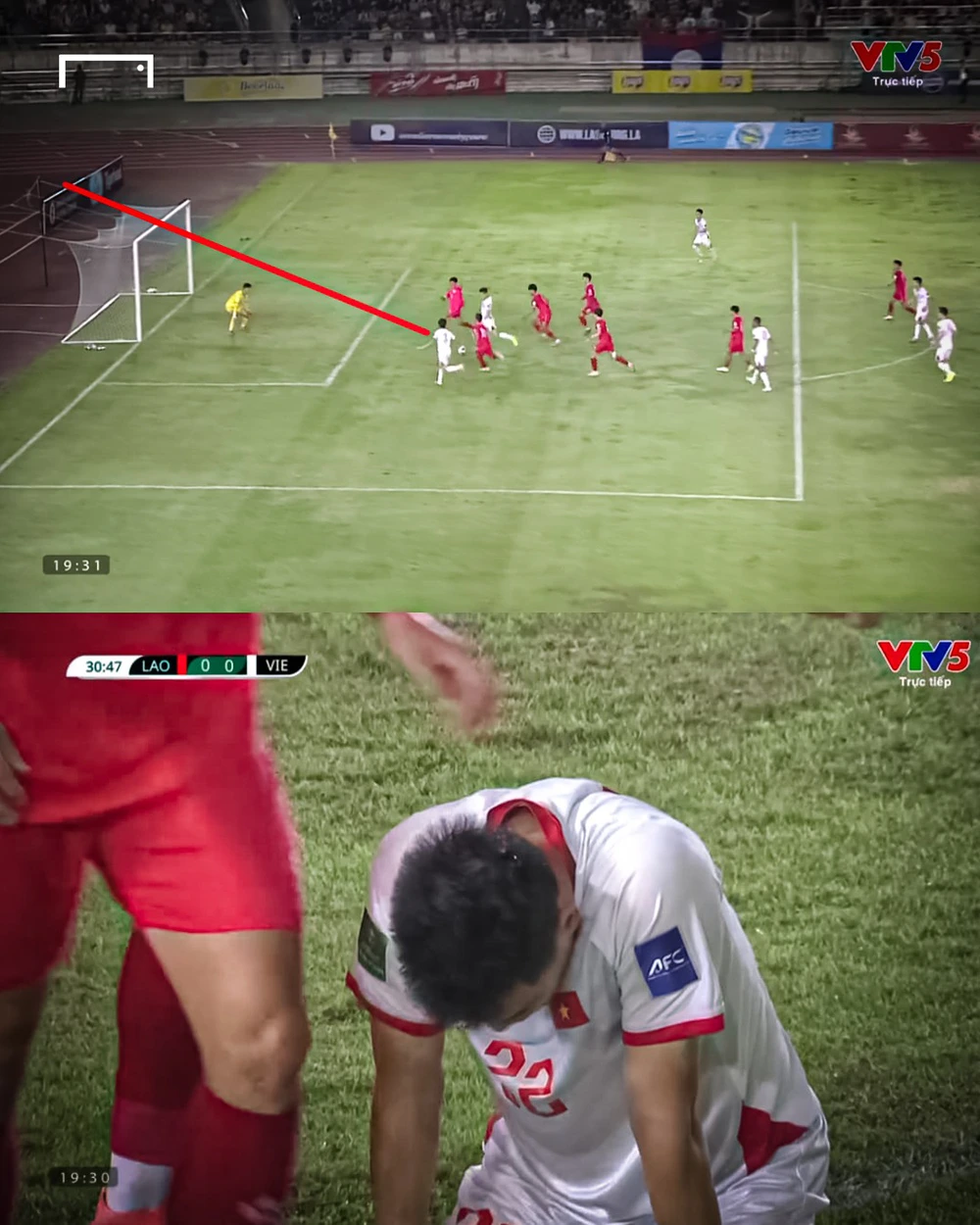 TRỰC TIẾP bóng đá Việt Nam vs Lào: Tiến Linh dứt điểm vọt xà ngang (H1 KT, 0-0) - Ảnh 3. TRỰC TIẾP bóng đá Việt Nam vs Lào: Tiến Linh dứt điểm vọt xà ngang (H1 KT, 0-0) - Ảnh 3.