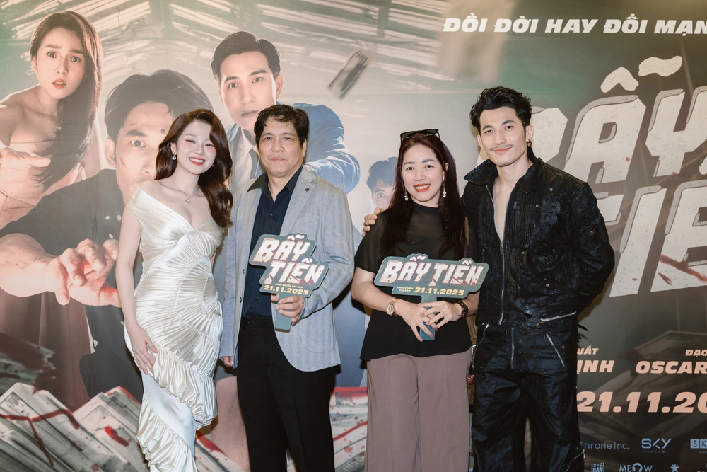 Dàn sao Việt đến ủng hộ phim điện ảnh &quot;Bẫy tiền&quot; của Liên Bỉnh Phát - Ảnh 2.