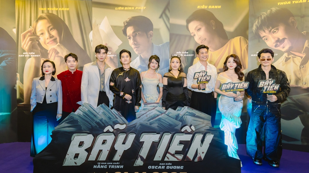 Dàn sao Việt đến ủng hộ phim điện ảnh &quot;Bẫy tiền&quot; của Liên Bỉnh Phát - Ảnh 1.