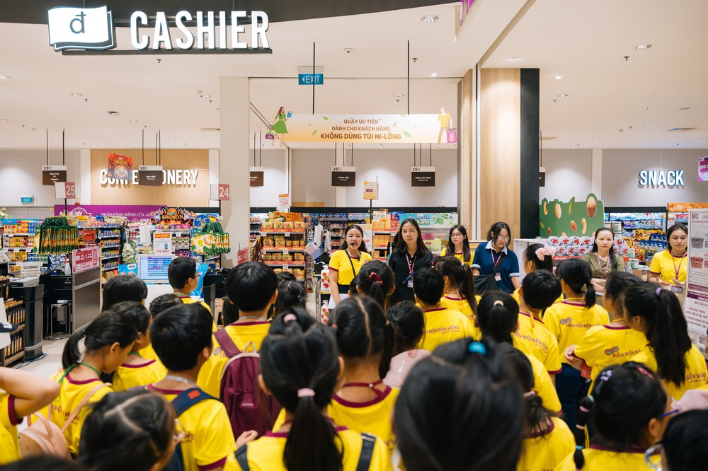 AEON kiến tạo hành trình tiêu dùng xanh bắt đầu từ trường học - Ảnh 1.