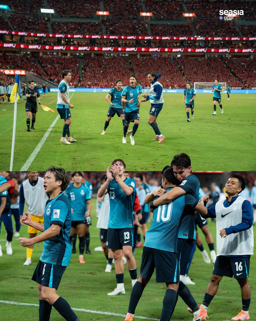 Singapore thưởng lớn chưa từng có cho tuyển thủ sau kỳ tích giành vé dự Asian Cup 2027 - Ảnh 1. Singapore thưởng lớn chưa từng có cho tuyển thủ sau kỳ tích giành vé dự Asian Cup 2027 - Ảnh 1.