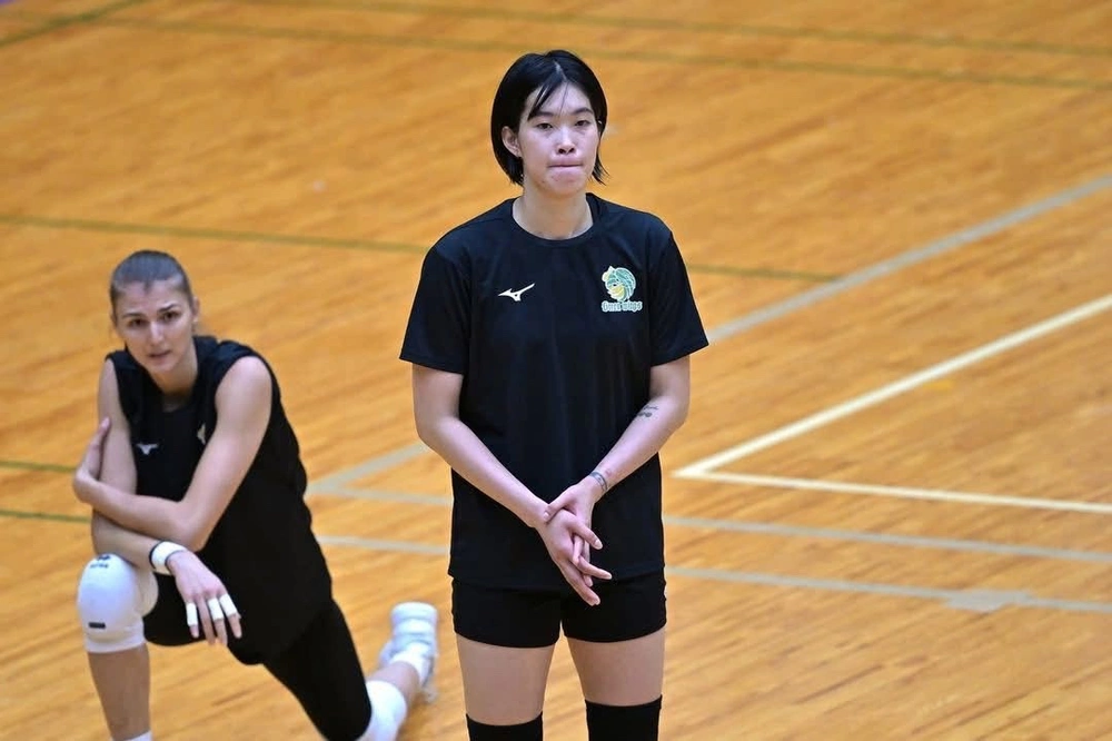 Vắng Thanh Thúy, Gunma Green Wings không thể tiếp tục gây sốc trước Kurobe Aqua Fairies - Ảnh 1.