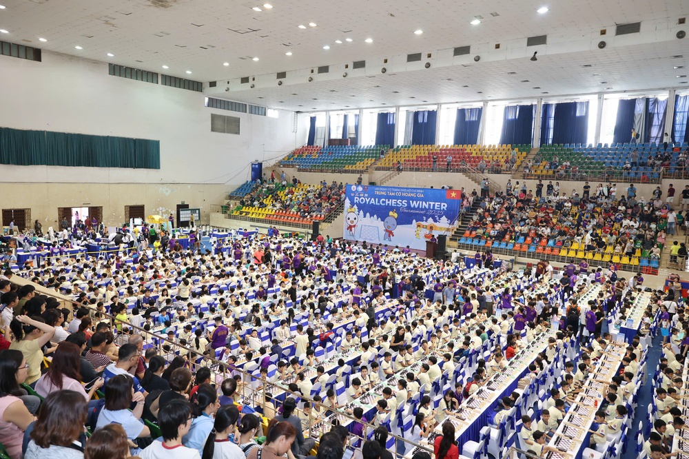 Hàng ngàn kỳ thủ tranh tài ở giải cờ vua hàng đầu TP.HCM - Ảnh 3.