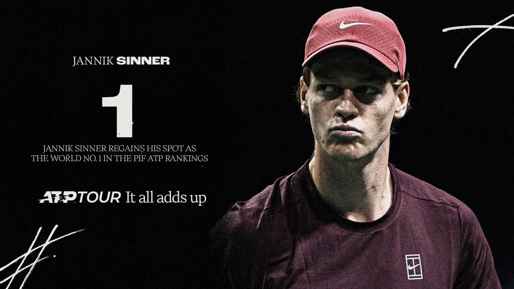 Vô địch Paris Masters, Jannik Sinner chính thức đòi lại ngôi số một thế giới từ tay Carlos Alcaraz - Ảnh 2.