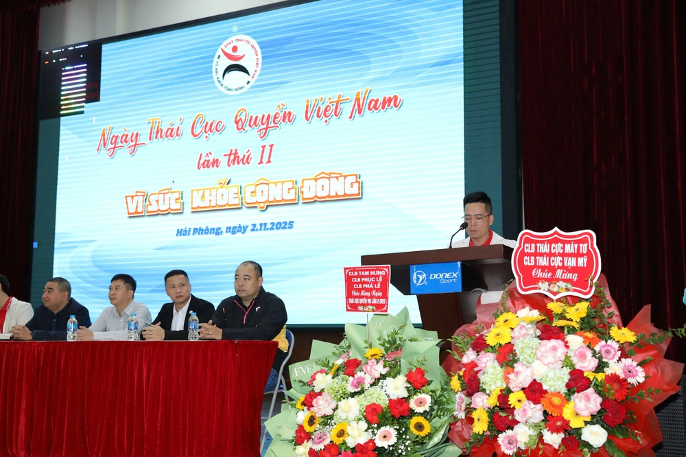 Ngày Thái Cực Quyền Việt Nam 2025: Khi những đường quyền kể câu chuyện về sức khỏe và tinh thần Việt - Ảnh 1. Ngày Thái Cực Quyền Việt Nam 2025: Khi những đường quyền kể câu chuyện về sức khỏe và tinh thần Việt - Ảnh 1.