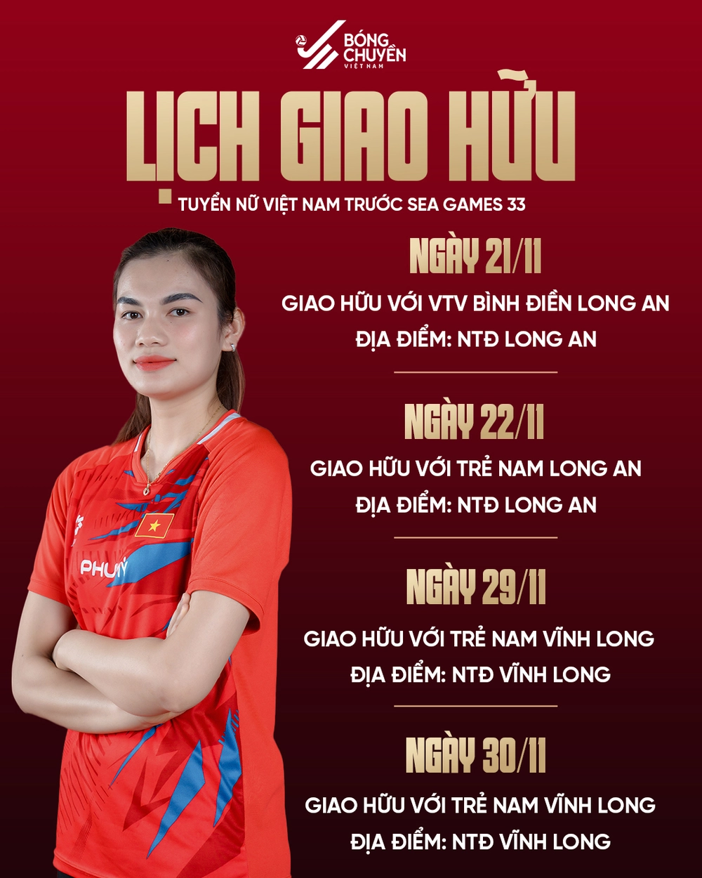 Tin nóng thể thao sáng 21/11: ĐT bóng chuyền nữ Việt Nam thi đấu với nhà đương kim vô địch trước SEA Games - Ảnh 1.