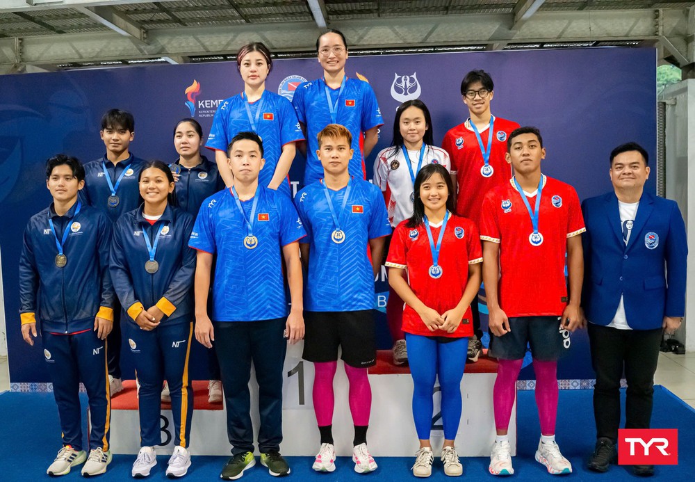 Đội tuyển lặn Việt Nam thống trị Giải vô địch Đông Nam Á 2025 với 31 tấm huy chương vàng - Ảnh 2.