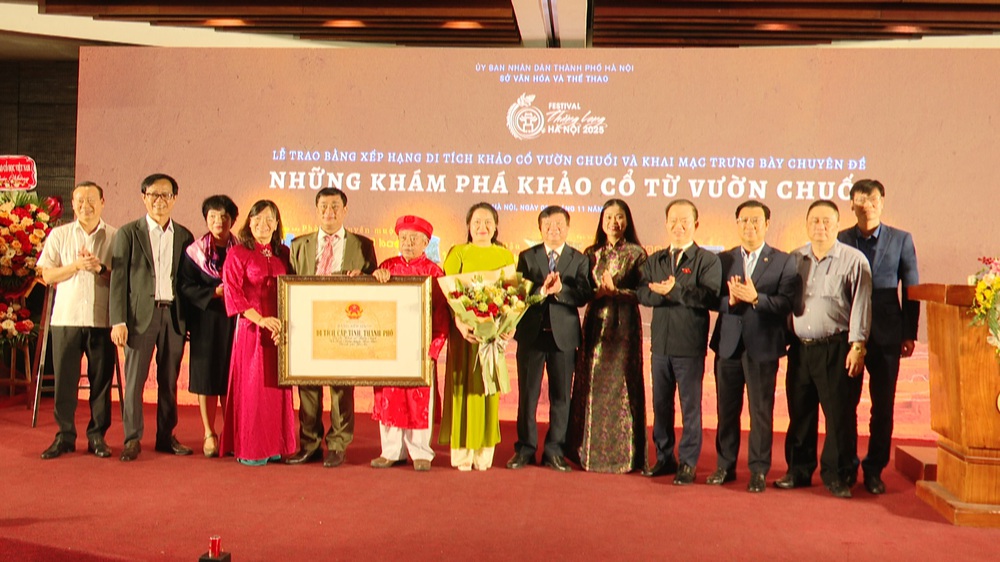 Những phát hiện thú vị của khảo cổ học Việt Nam năm 2025 (kỳ 3 & hết) Từ di chỉ Vườn Chuối tới ý tưởng "công viên di sản" - Ảnh 1. Những phát hiện thú vị của khảo cổ học Việt Nam năm 2025 (kỳ 3 & hết) Từ di chỉ Vườn Chuối tới ý tưởng "công viên di sản" - Ảnh 1.