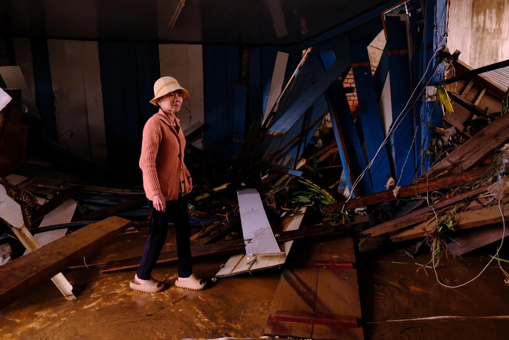 Lâm Đồng: “Thị trấn cổ D’ran” tan hoang sau lũ - Ảnh 8.