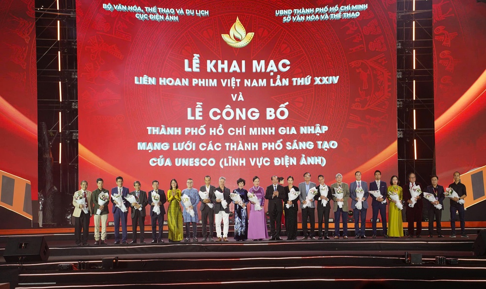Khai mạc LHP Việt Nam lần thứ 24: Thành phố Hồ Chí Minh đón nhận danh hiệu UNESCO - Ảnh 5. Khai mạc LHP Việt Nam lần thứ 24: Thành phố Hồ Chí Minh đón nhận danh hiệu UNESCO - Ảnh 5.