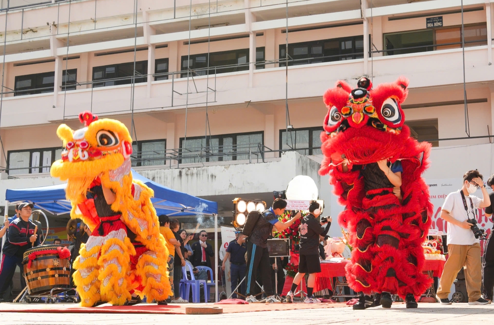 Phim &quot;Sức bật trái tim&quot;: Đưa thế giới của vận động viên Lân Sư Rồng lên màn ảnh rộng - Ảnh 1.