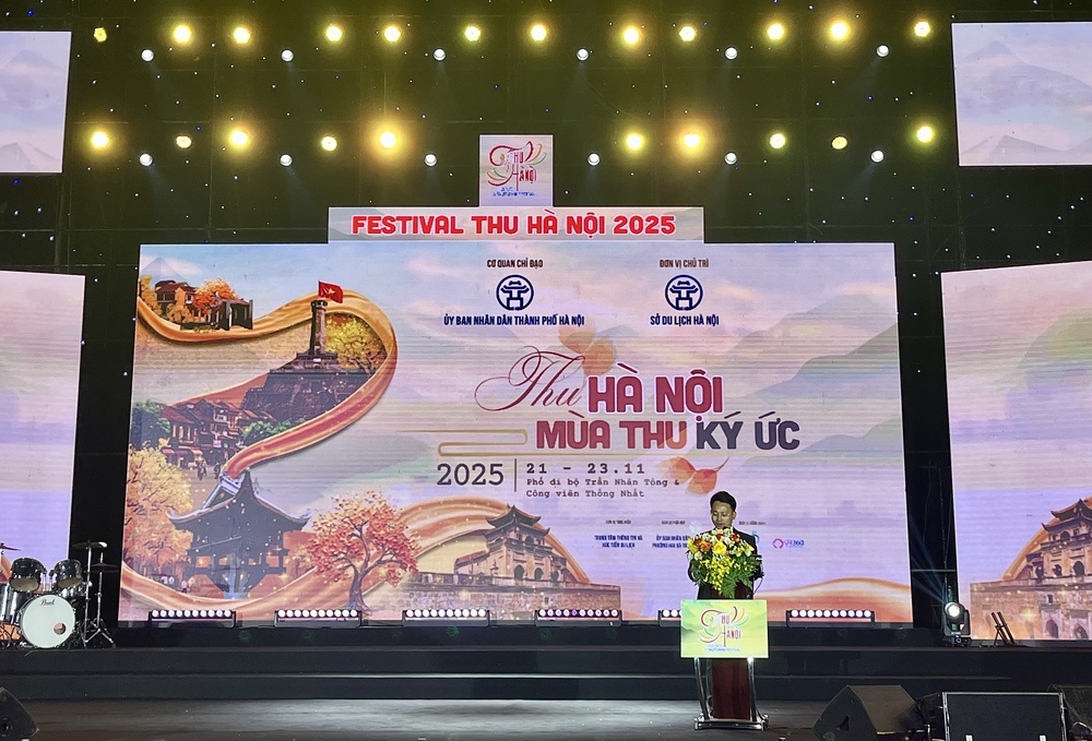 Khai mạc Festival Thu Hà Nội 2025: Động lực phát huy bản sắc văn hiến Thủ đô - Ảnh 1.