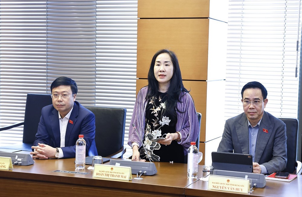 Quốc hội thảo luận ở tổ về dự án Luật Trí tuệ nhân tạo - Ảnh 4.