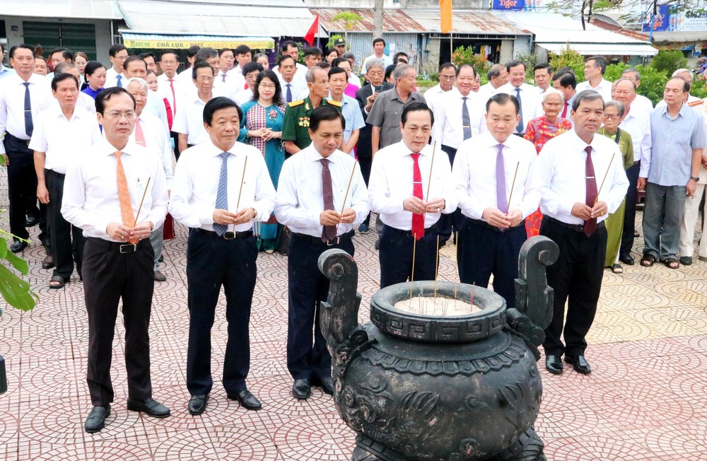 Lan tỏa tinh thần Khởi nghĩa Nam Kỳ và tưởng nhớ công lao của Thủ tướng Võ Văn Kiệt - Ảnh 1.