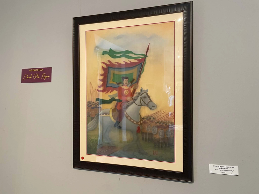 Vì thương phụ nữ mà vẽ lại kiệt tác “Chinh phụ ngâm” - Ảnh 2.