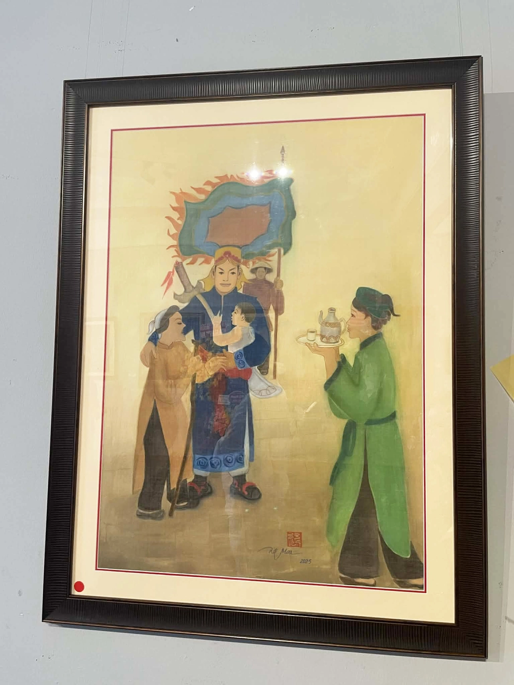 Vì thương phụ nữ mà vẽ lại kiệt tác “Chinh phụ ngâm” - Ảnh 6.