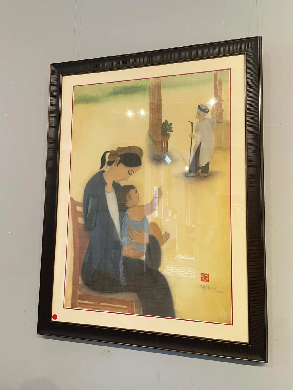 Vì thương phụ nữ mà vẽ lại kiệt tác “Chinh phụ ngâm” - Ảnh 3.