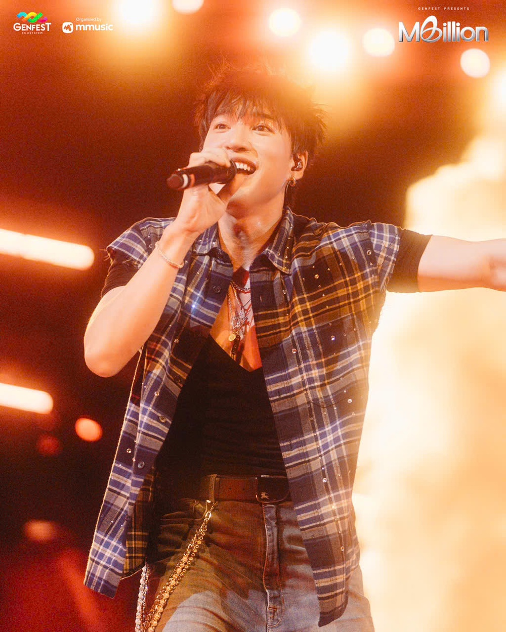 GENfest MBillion: HIEUTHUHAI ủng hộ miền Trung 400 triệu đồng, tlinh bất ngờ song ca Pháp Kiều  - Ảnh 7.