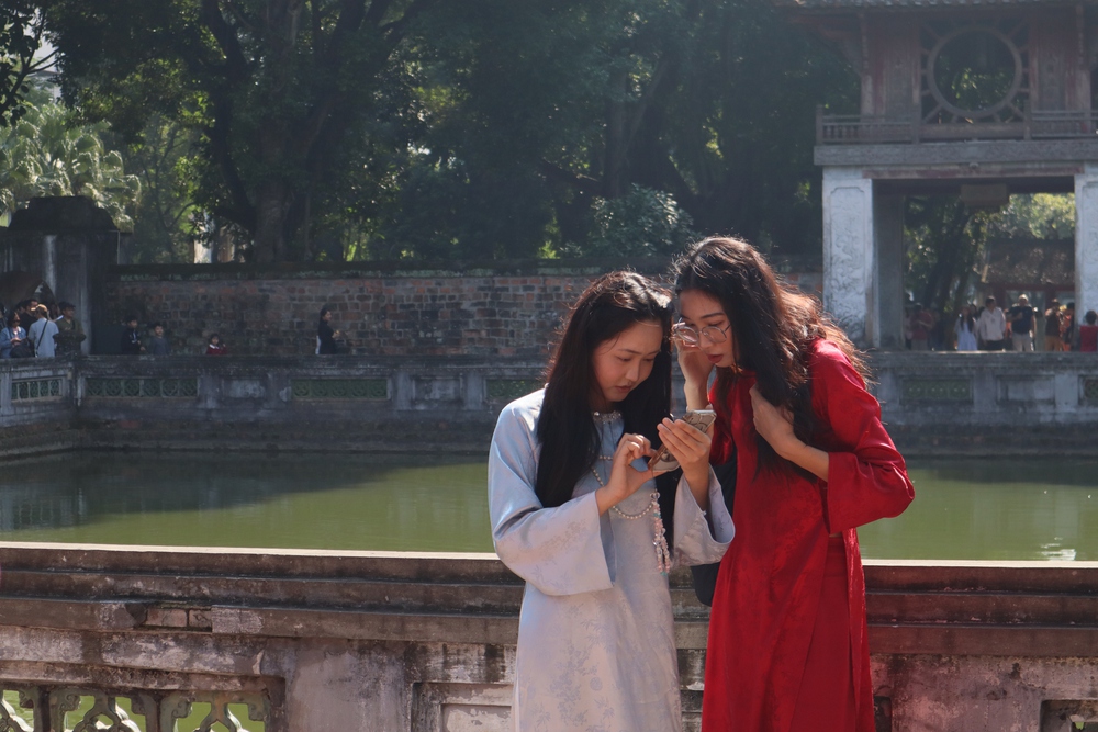 Văn Miếu – Quốc Tử Giám mở cửa miễn phí vé tham quan cho tất cả du khách nhân Ngày Di sản Việt Nam 23/11 - Ảnh 12.