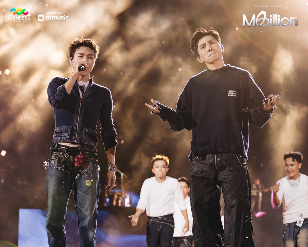 GENfest MBillion: HIEUTHUHAI ủng hộ miền Trung 400 triệu đồng, tlinh bất ngờ song ca Pháp Kiều  - Ảnh 4.