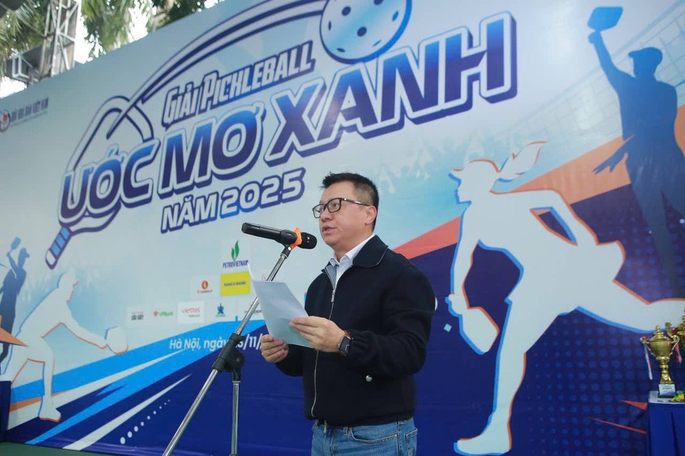 Lễ khai mạc giải pickleball “Ước Mơ Xanh” 2025: Bước mở đầu đầy ý nghĩa cho hành trình thiện nguyện - Ảnh 1.