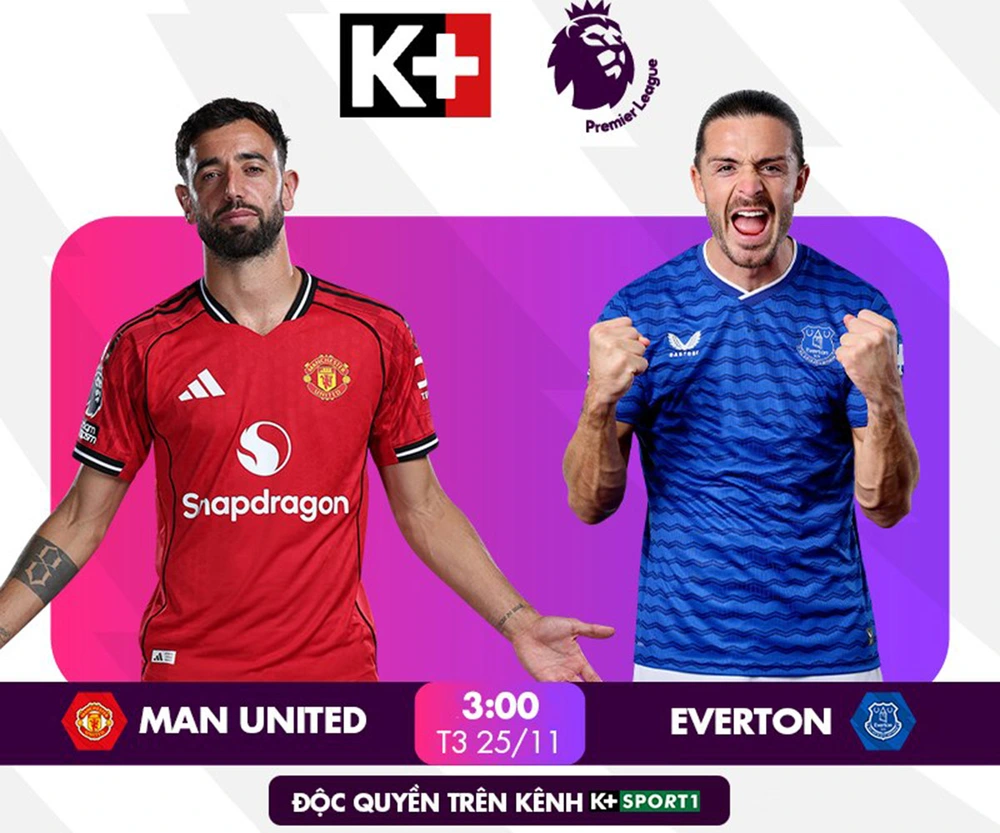 Link xem trực tiếp bóng đá MU vs Everton 03h00 hôm nay, Ngoại hạng Anh vòng 12 - Ảnh 2.