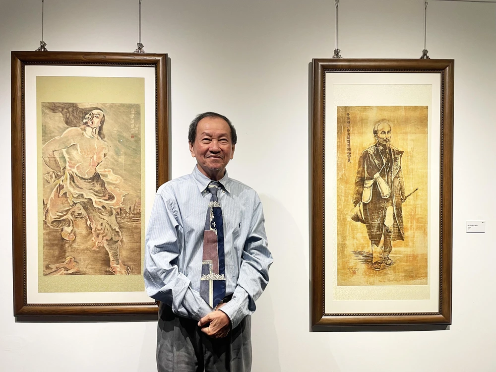 Họa sĩ Tú Duyên và đỉnh cao thủ ấn họa - Ảnh 5. Họa sĩ Tú Duyên và đỉnh cao thủ ấn họa - Ảnh 5.