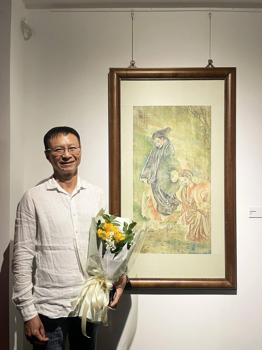 Họa sĩ Tú Duyên và đỉnh cao thủ ấn họa - Ảnh 2. Họa sĩ Tú Duyên và đỉnh cao thủ ấn họa - Ảnh 2.