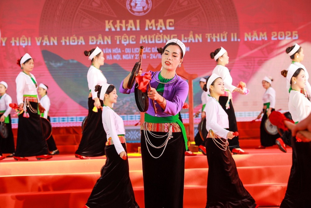 Khai mạc Ngày hội văn hoá dân tộc Mường lần thứ 2 năm 2025 - Ảnh 3.