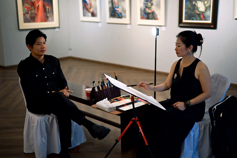 Họa sĩ Nguyễn Thu Hà