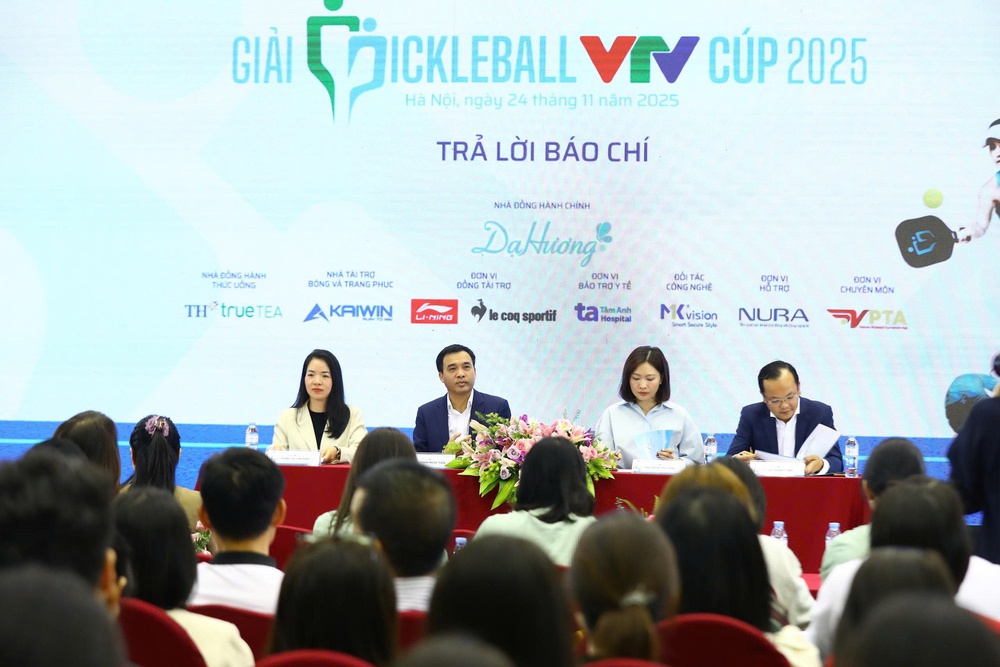 Hàng loạt ngôi sao nổi bật tham dự giải pickleball VTV Cup 2025 - Ảnh 2.