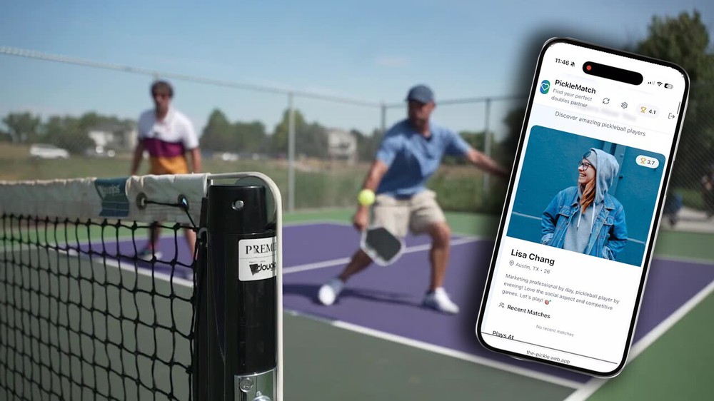 Bùng nổ trào lưu hẹn hò... pickleball - Ảnh 1. Bùng nổ trào lưu hẹn hò... pickleball - Ảnh 1.