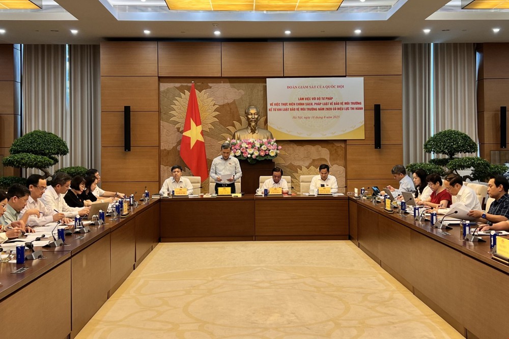 Hoàn thiện hệ thống pháp luật về môi trường theo tinh thần Nghị quyết 66 - NQ/TW - Ảnh 3. Hoàn thiện hệ thống pháp luật về môi trường theo tinh thần Nghị quyết 66 - NQ/TW - Ảnh 3.