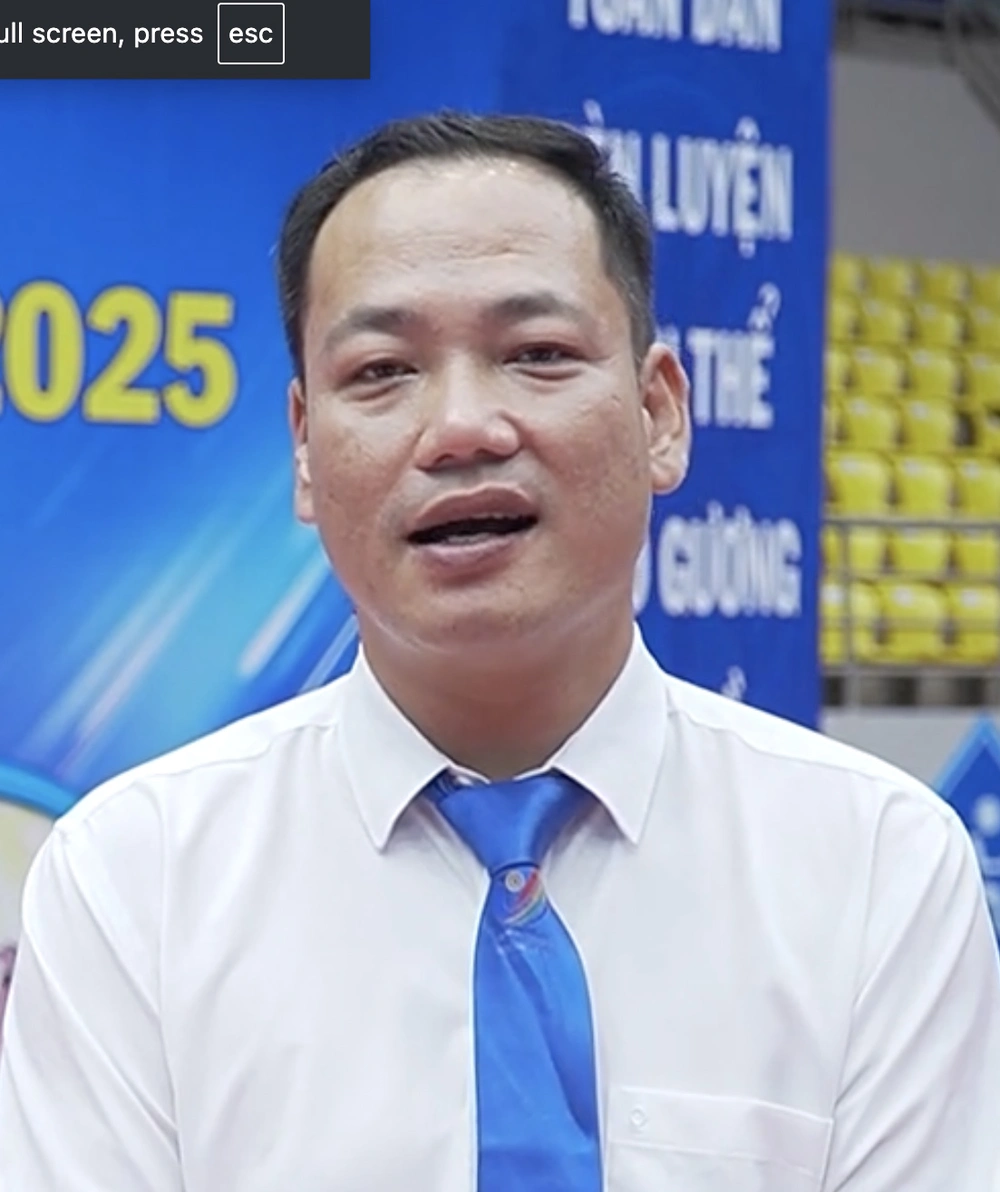 Ông Nguyễn Huy Hùng, phụ trách bộ môn cử tạ (Cục TDTT): “Cử tạ Việt Nam nỗ lực lấy lại vị thế tại SEA Games 33” - Ảnh 1. Ông Nguyễn Huy Hùng, phụ trách bộ môn cử tạ (Cục TDTT): “Cử tạ Việt Nam nỗ lực lấy lại vị thế tại SEA Games 33” - Ảnh 1.