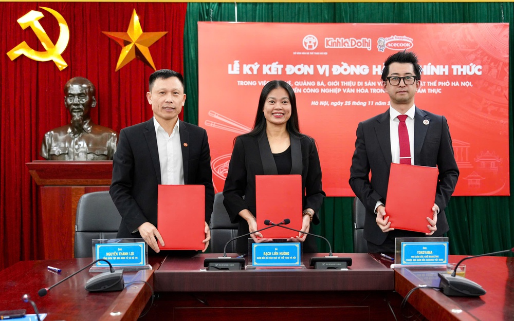 Ký kết hợp tác bảo vệ, quảng bá giới thiệu ẩm thực Hà Nội - di sản Phở - Ảnh 1. Ký kết hợp tác bảo vệ, quảng bá giới thiệu ẩm thực Hà Nội - di sản Phở - Ảnh 1.