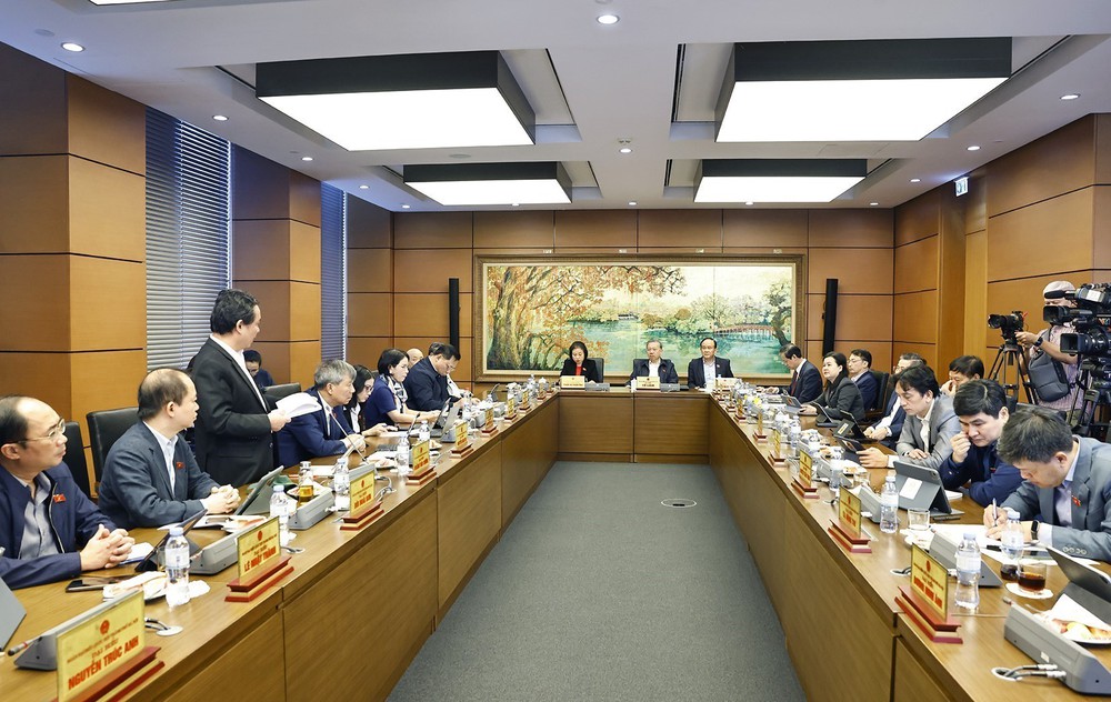 Quốc hội thảo luận ở tổ về 2 Chủ trương đầu tư Chương trình Mục tiêu quốc gia - Ảnh 3.