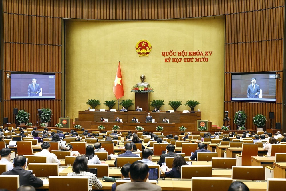 Kỳ họp thứ 10, Quốc hội khóa XV: Hiện đại hóa toàn diện hệ thống giáo dục đào tạo - Ảnh 1. Kỳ họp thứ 10, Quốc hội khóa XV: Hiện đại hóa toàn diện hệ thống giáo dục đào tạo - Ảnh 1.