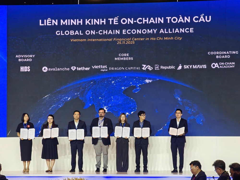 Ra mắt Liên minh kinh tế On-chain toàn cầu trong Trung tâm Tài chính quốc tế Việt Nam - Ảnh 2. Ra mắt Liên minh kinh tế On-chain toàn cầu trong Trung tâm Tài chính quốc tế Việt Nam - Ảnh 2.