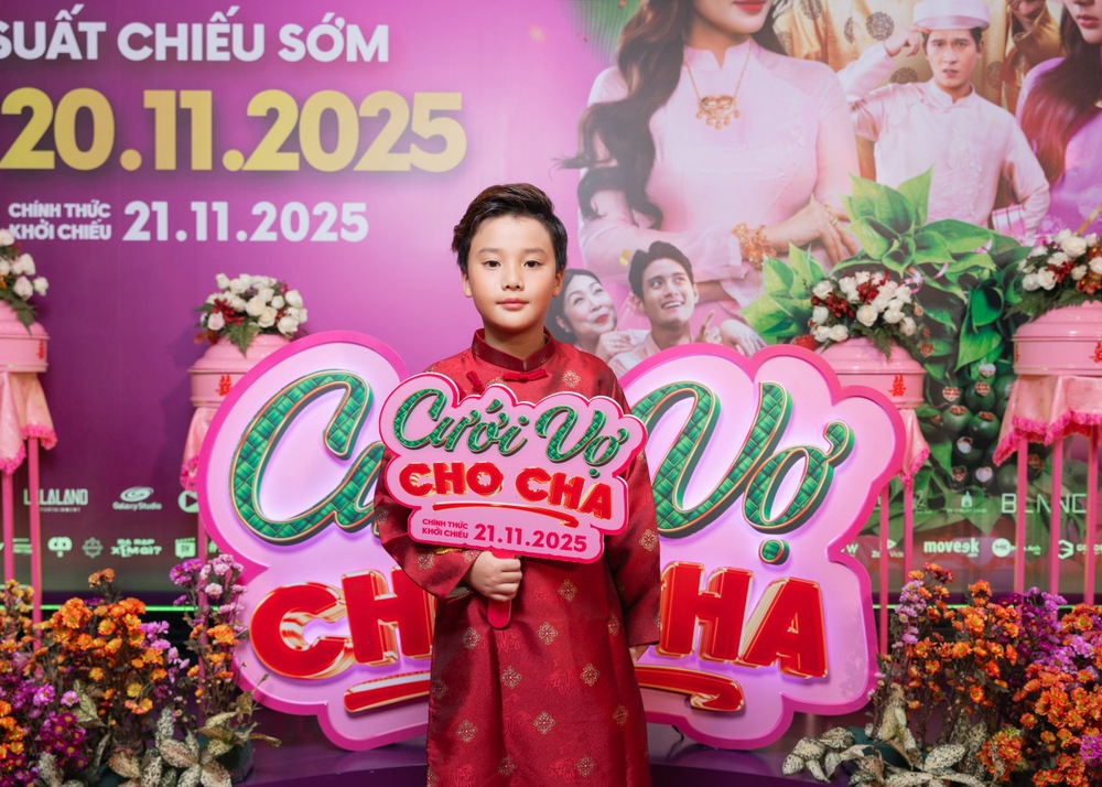 Diễn viên nhí Tuấn Khải tỏa sáng trong phim “Cưới vợ cho cha” - Ảnh 4. Diễn viên nhí Tuấn Khải tỏa sáng trong phim “Cưới vợ cho cha” - Ảnh 4.