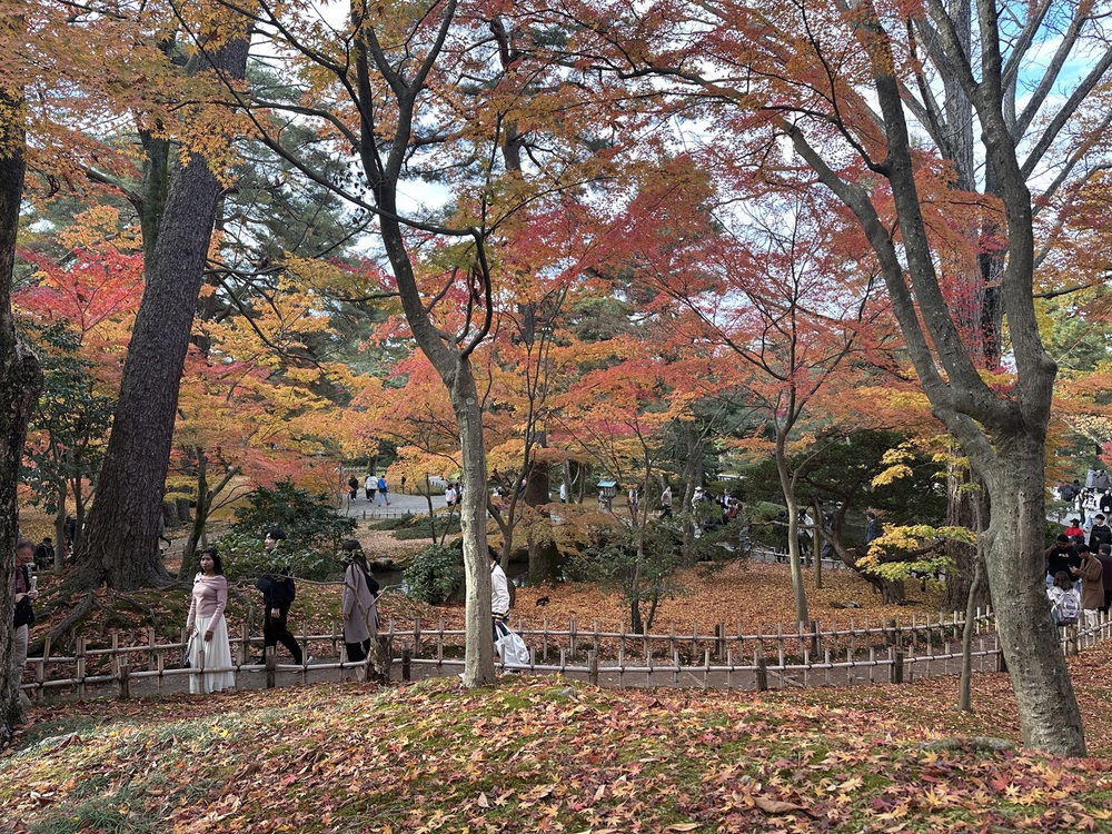 Kenrokuen - Một trong những khu vườn đẹp nhất Nhật Bản vào mùa thu - Ảnh 9.