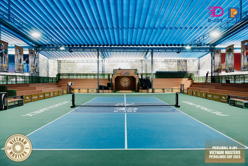 Việt Nam có giải pickleball được ví như 'Grand Slam', gây choáng ngợp bởi cơ sở vật chất hiện đại - Ảnh 6.